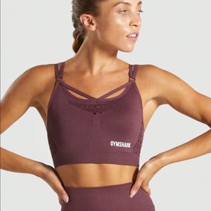 COPY - Gymshark Energy Seamless Maroon Set